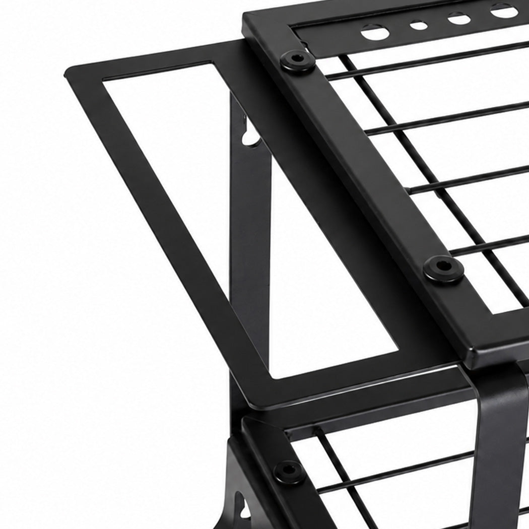 Wall Mounted Tool Rack 3 Tier 66x20x32cm