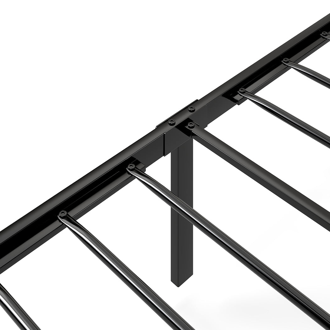 Black bed frame 83x38x23.5cm, view 7