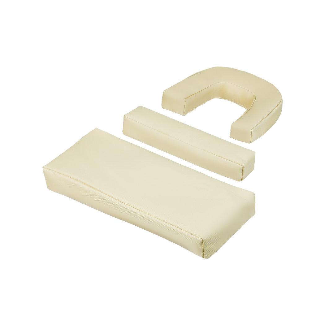 Compact Foldable Beach Lounge Chairs with Face Hole Khaki  Scandi, id4 - photo 7