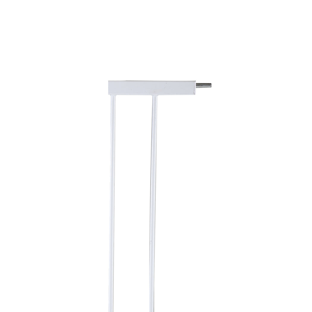 White colour - Baby Safety Gate Adjustable Pet White 10cm Extension