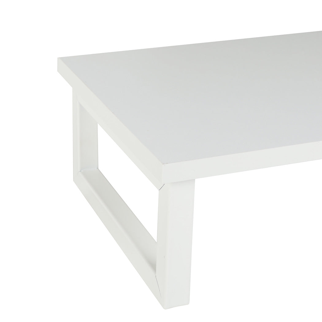 Dual Monitor Stand Riser 90cm Desk Organiser | Simpledeals