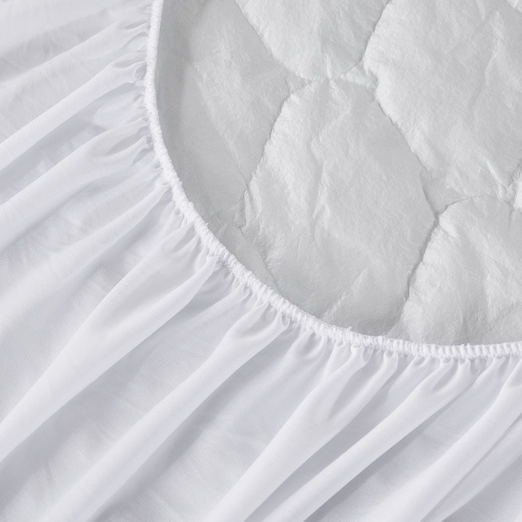 Mattress Protector Topper Bamboo King Single