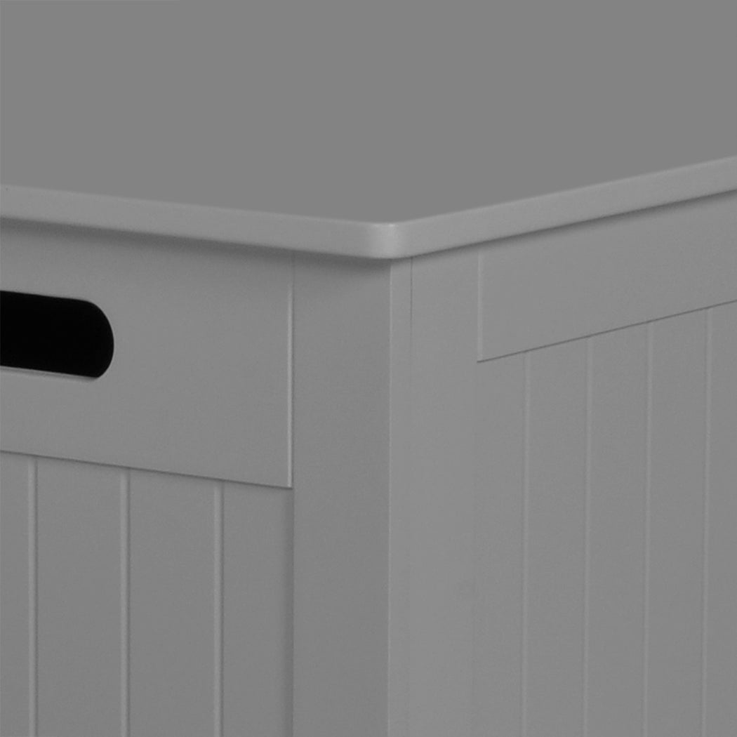 Kids Toy Box Storage Chest Cabinet Grey