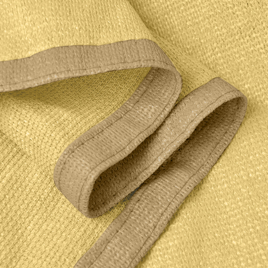Sun Shade Sail Cloth Canopy Sand 180, SC2 id