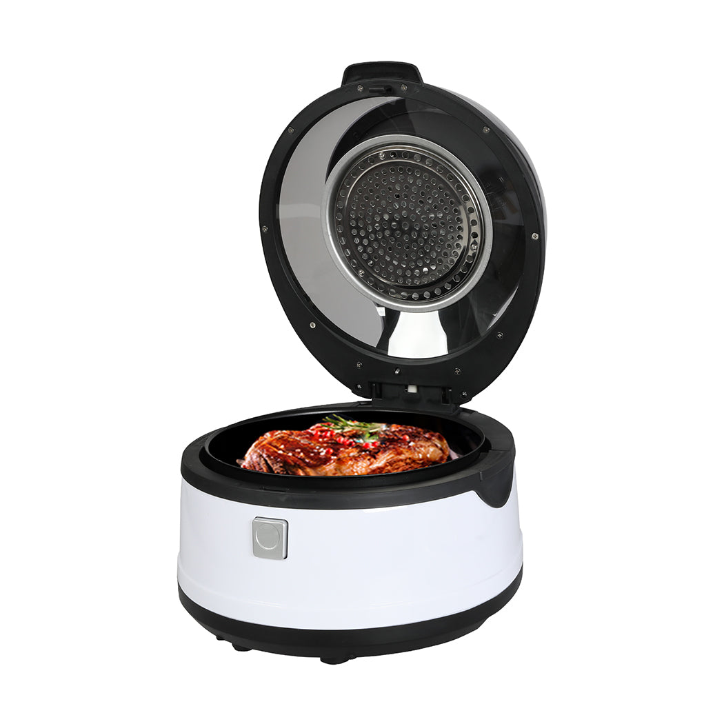 Contemporary 12L Air Fryer Convection Oven White Colour  Soft Cushion
