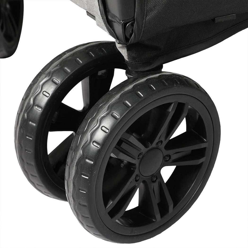 Dog & Cat Pet Stroller Pram Carrier Foldable Travel Pet Pushcart