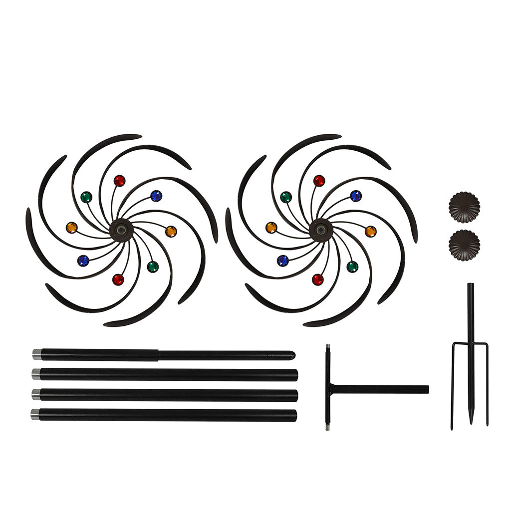 Garden Windmill Wind Mill Spinner Metal