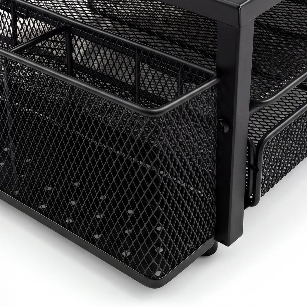 Metal Monitor Stand Riser Desk Organiser | Simpledeals