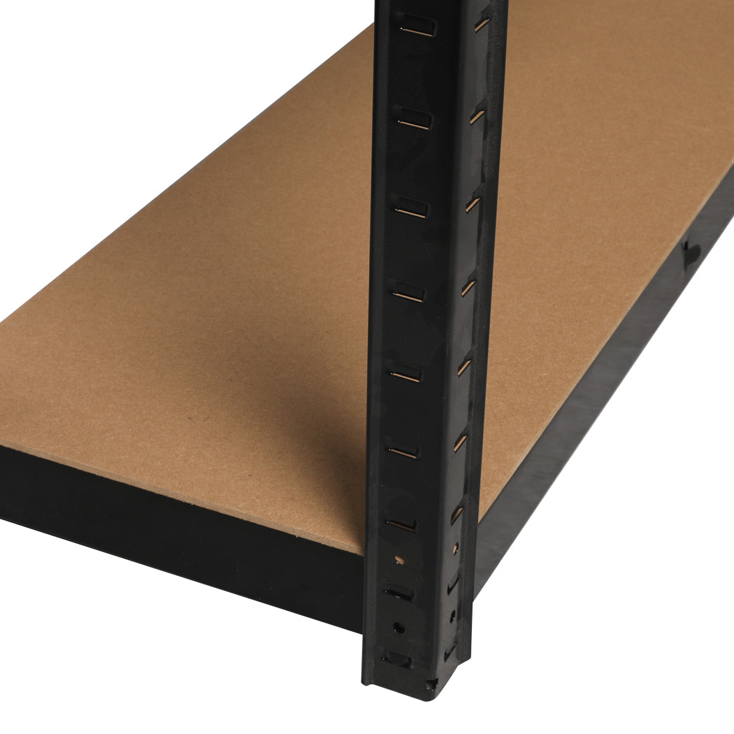 Warehouse Shelving Shelves Pallet Steel Garage Storage Rack 1.8M, Steel finish