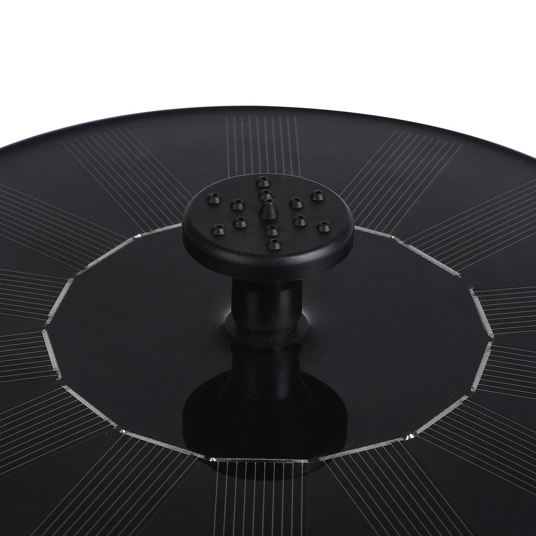 Solar Fountain Powered Water Power Floating