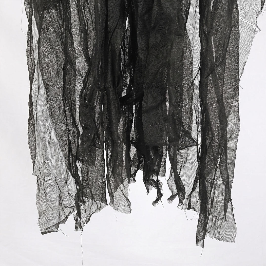 Grim Reaper Decoration Large Black 130x6x46cm