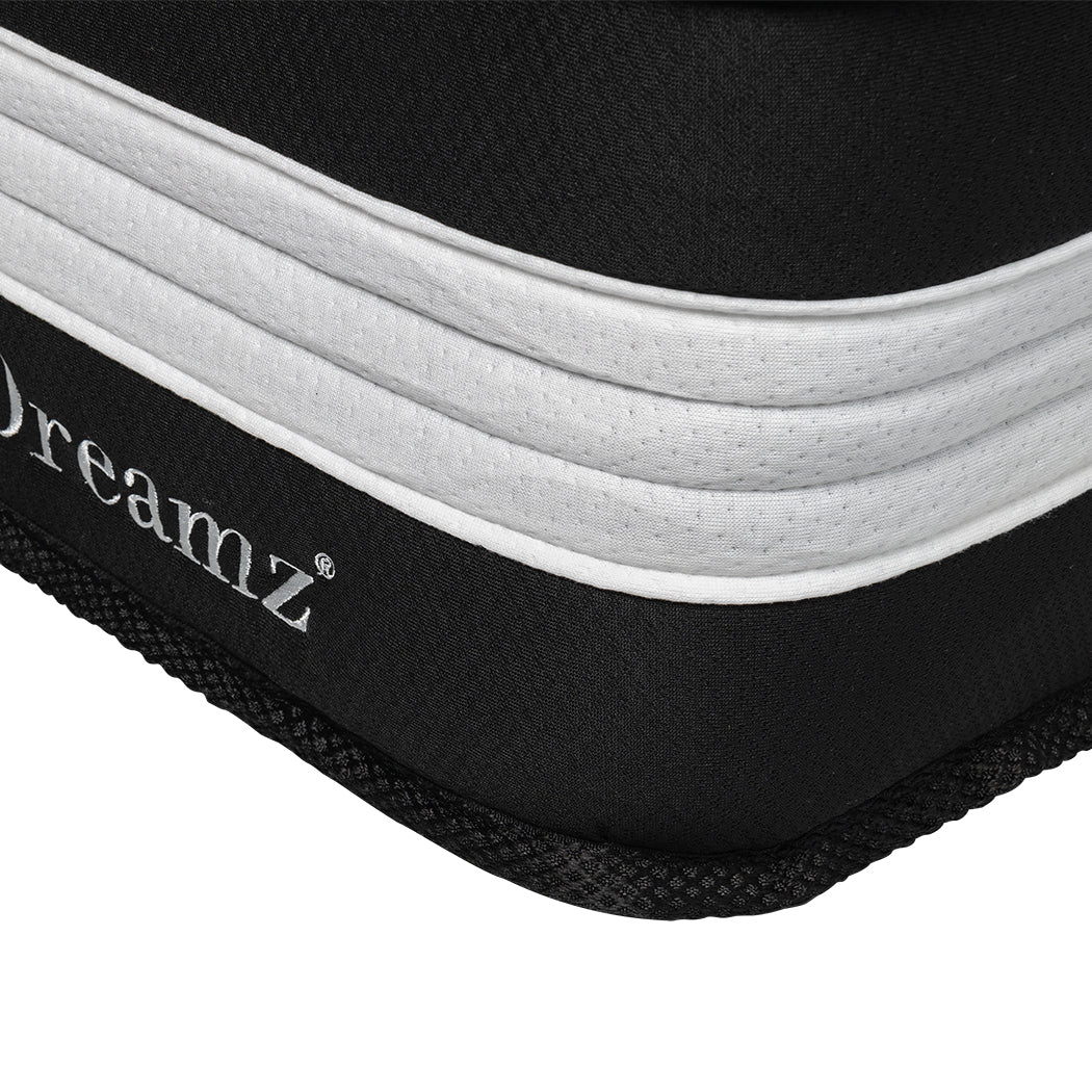 Versatile King Cooling Mattress 5 Zone 25cm  Easy Assembly Classic