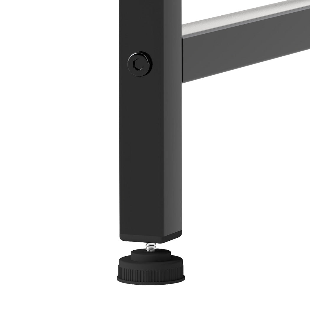 L Shaped Computer Desk Convertible 110x80x135cm