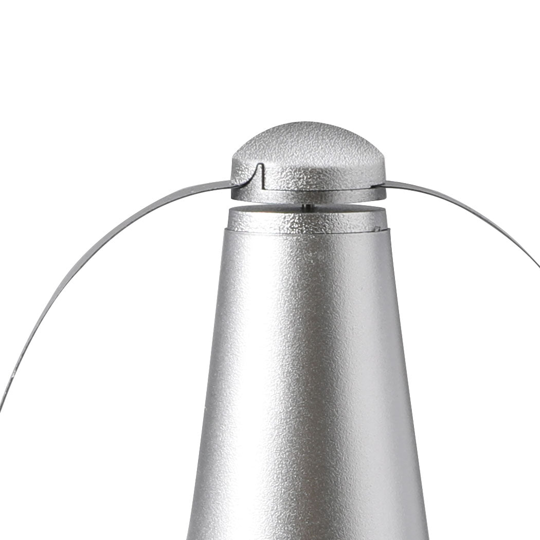 Fly Free Repellent Fan Fly Trap Entertaining Hook Indoor Outdoor Home Silver/Rose gold, Silver colour