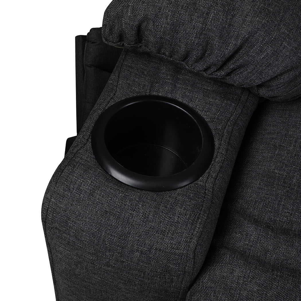 Recliner Chair Electric Lift Black