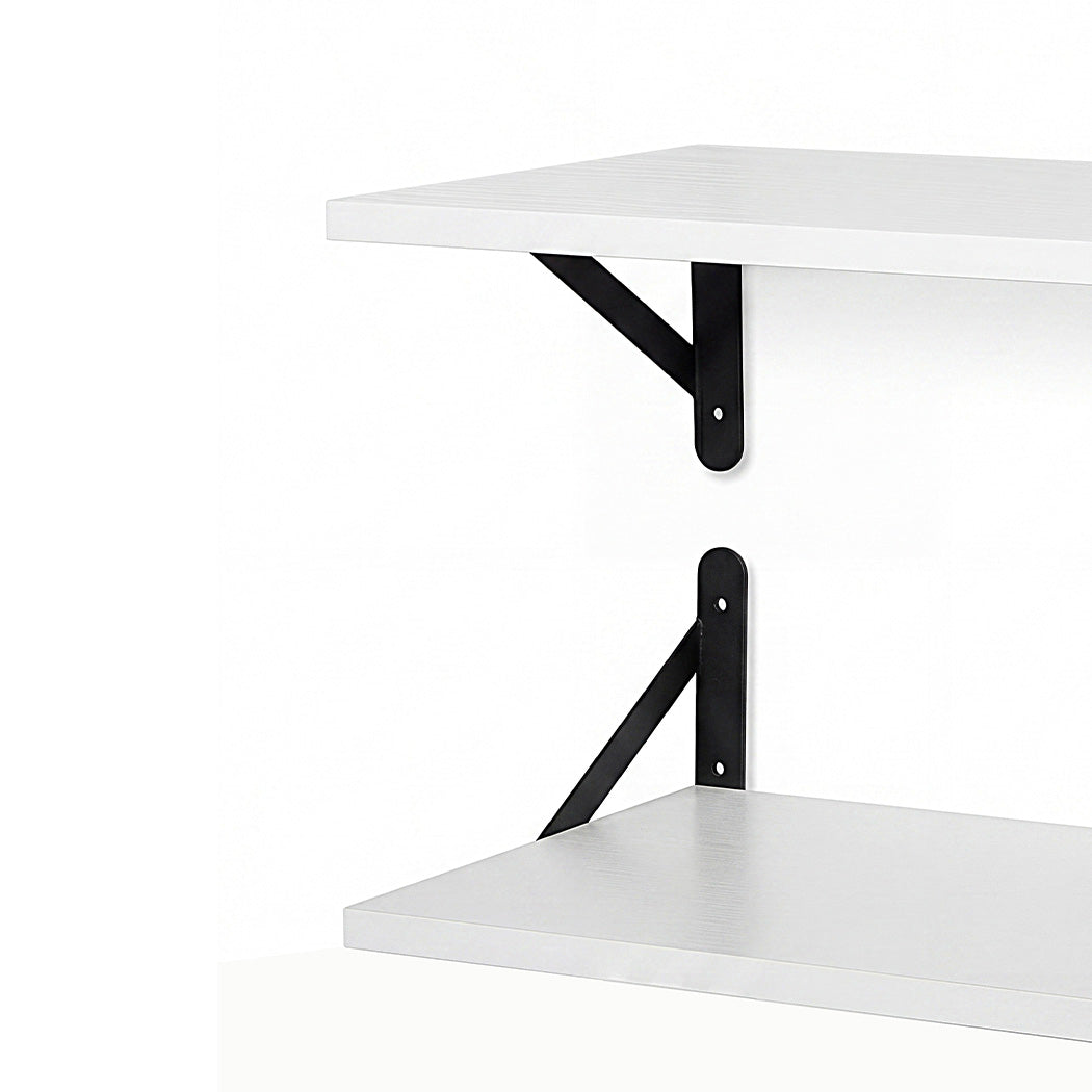 Floating Wall Shelves 2Pcs Deep Mounted | Simpledeals
