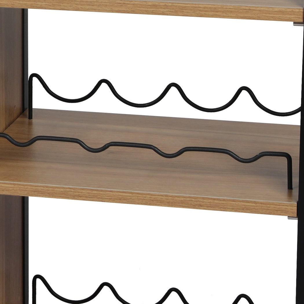 Bar Cabinet Buffet Sideboard Oak