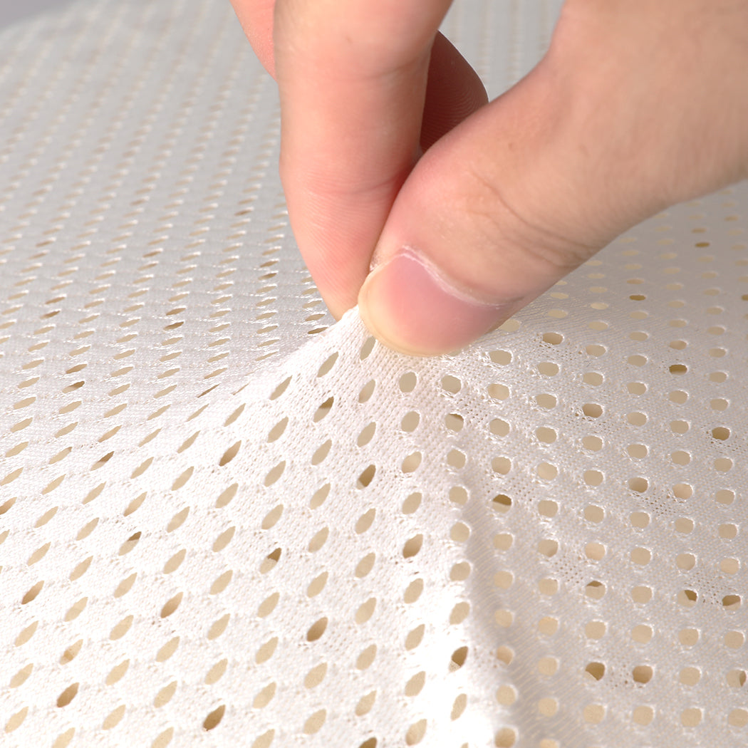 2x Natural Latex Pillow Removable
