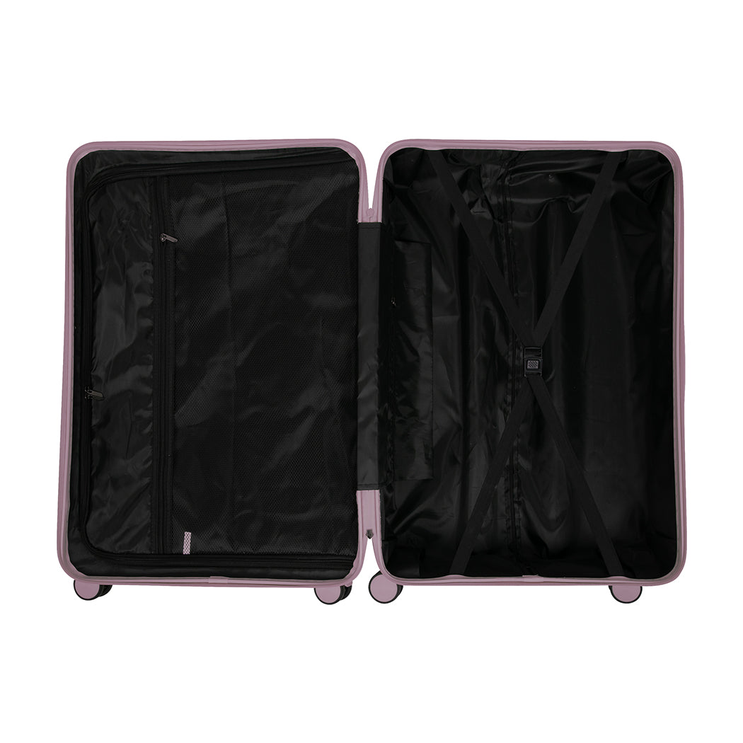 Rose Gold Luggage Trolley Set 33x17.5x23.5cm
