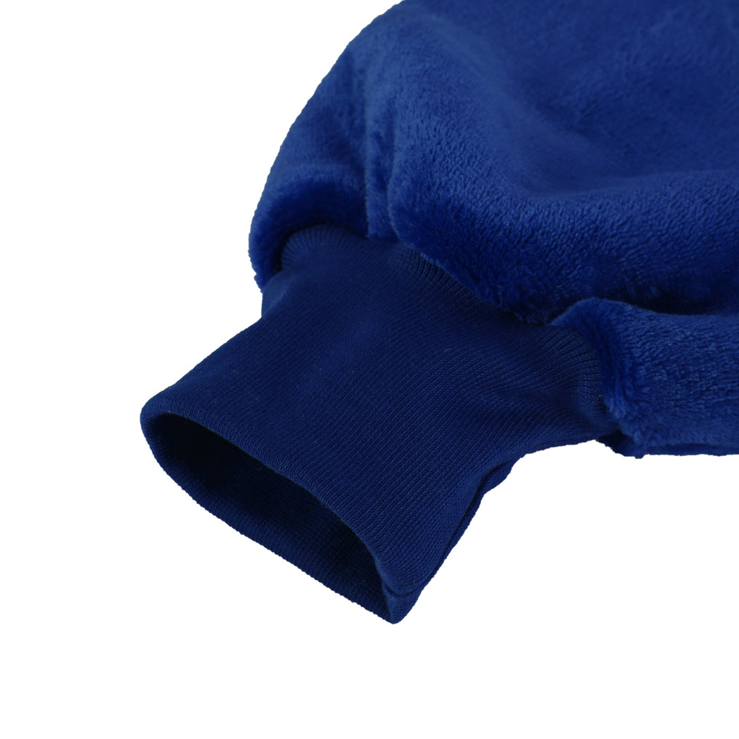 Blanket Hoodie Adult Sweatshirt Navy Blue | SC2 id
