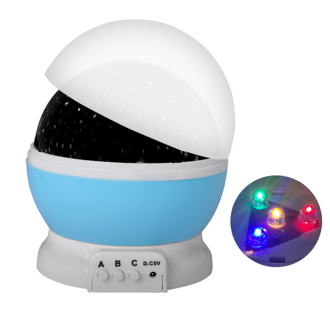 LED Star Projector Light Galaxy Starry Blue