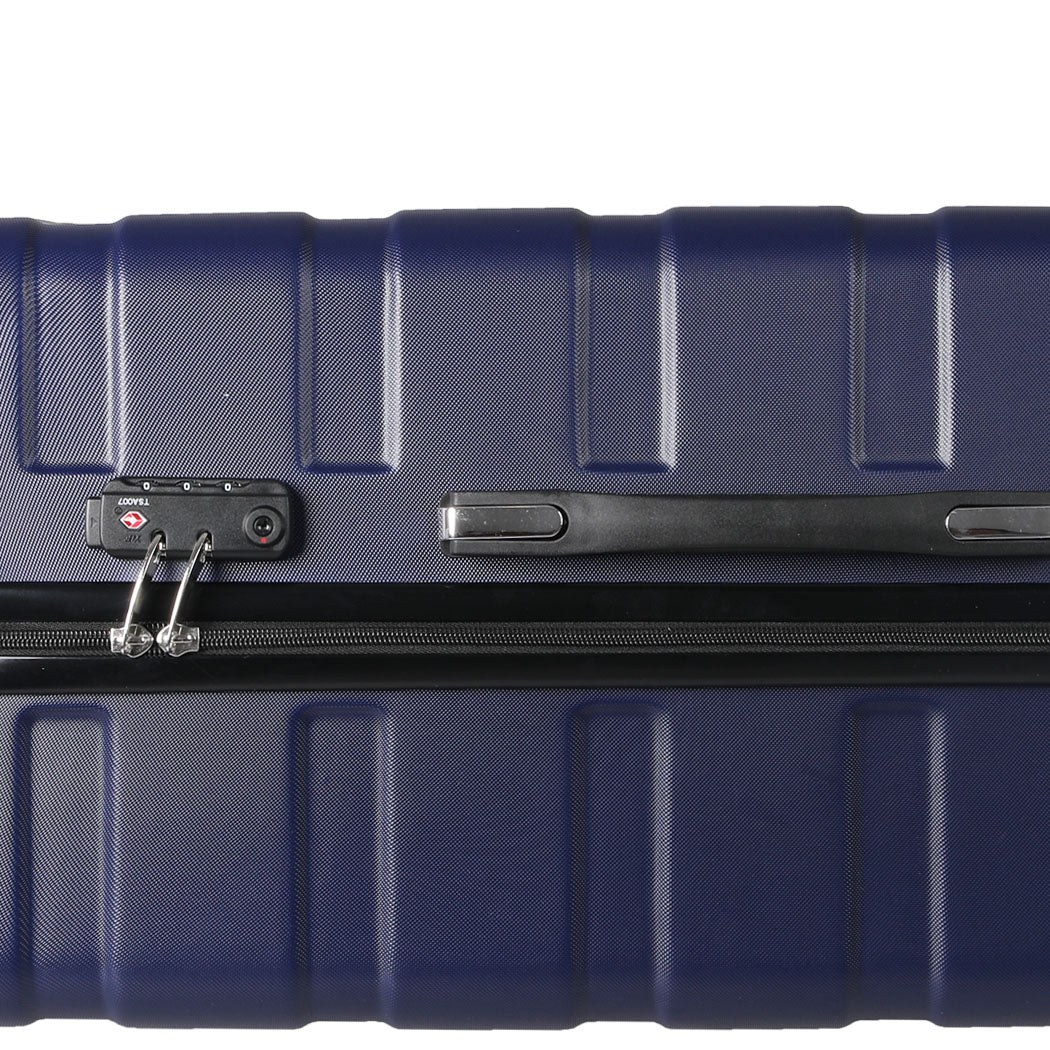 20" Carry On Luggage Case Navy 20 inch