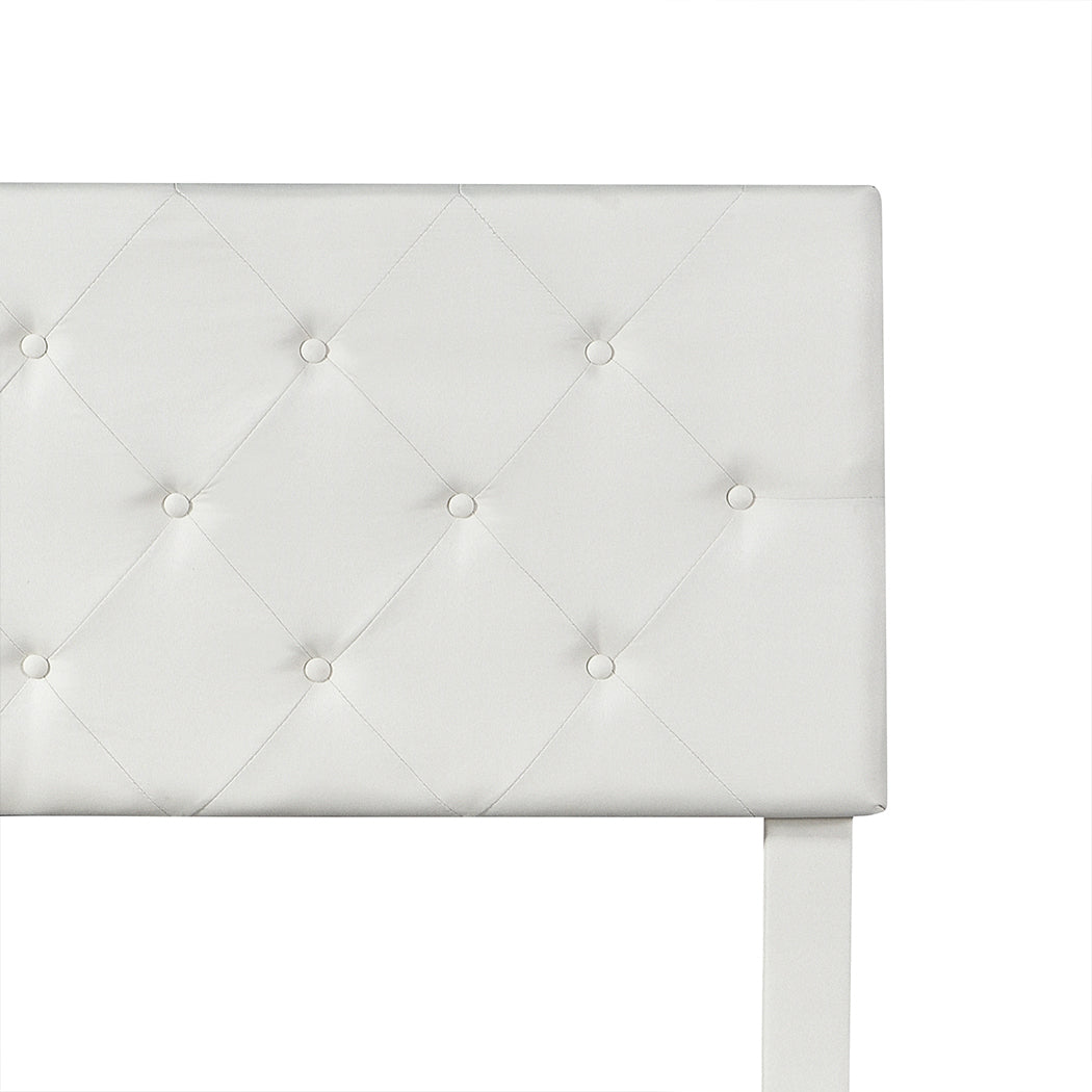 Queen Bed Frame Tufted Upholstered With 4 Storage Drawers