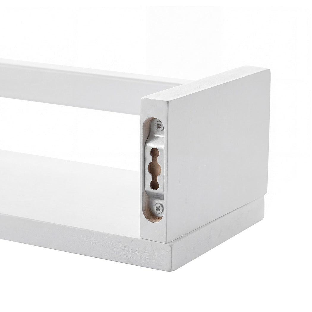 Floating Kids Wall Shelves 3 Pack White | Simpledeals