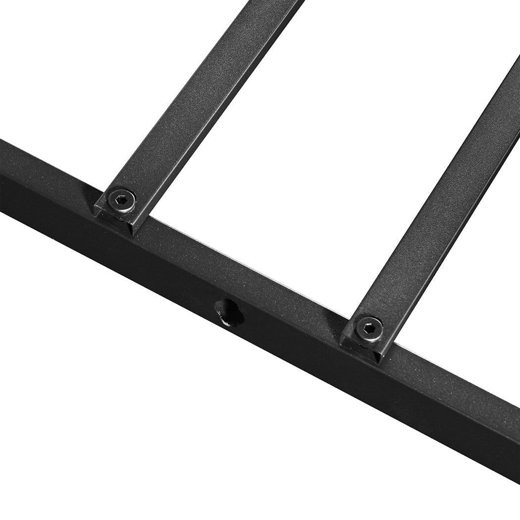 King Size Fabric Bed Frame Storage 206x188x30cm