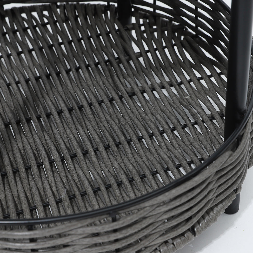 Rattan Pet Bed Elevated Raised