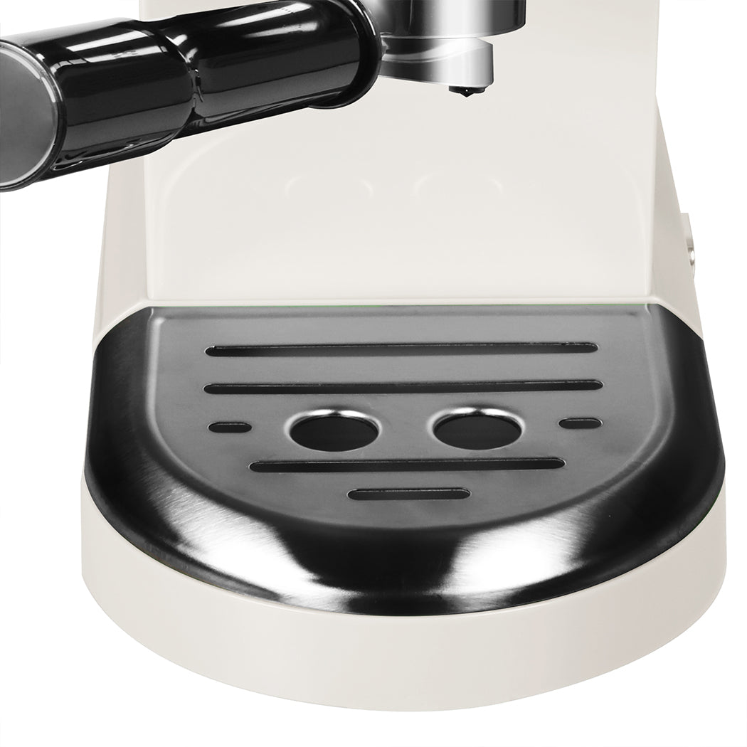 Coffee Maker Machine Espresso Milk White