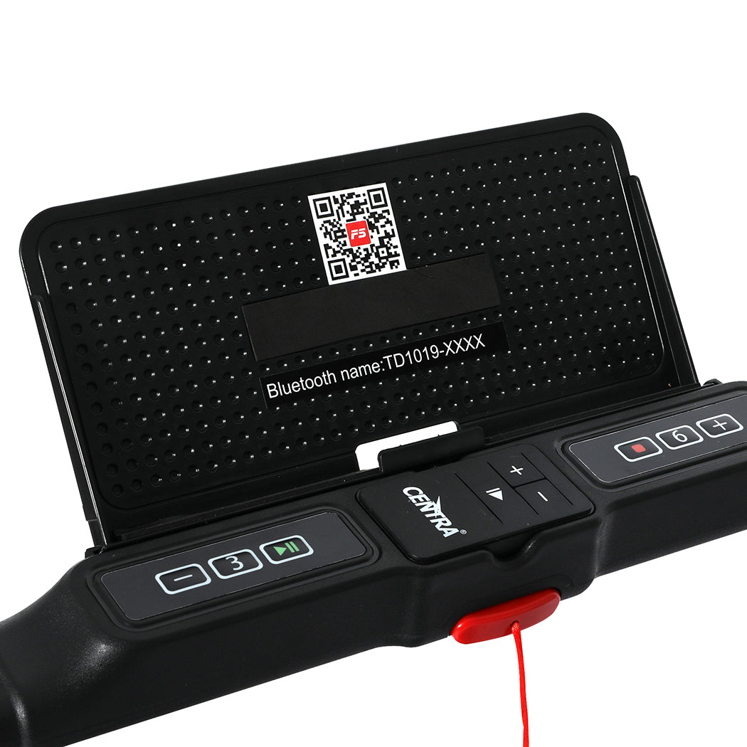 Walking Treadmill Black 2.5HP 41x100cm