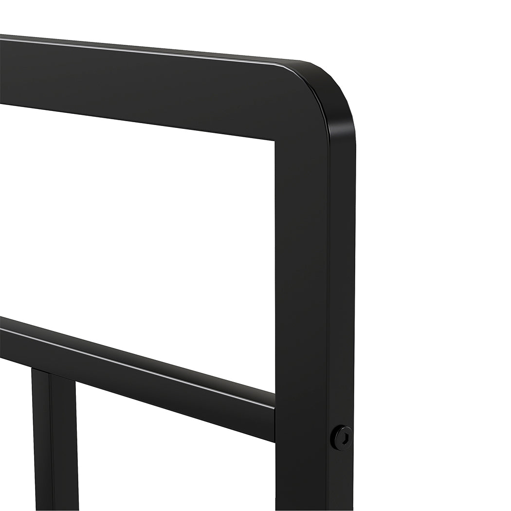 Double Bed Frame Metal Base 120x190cm
