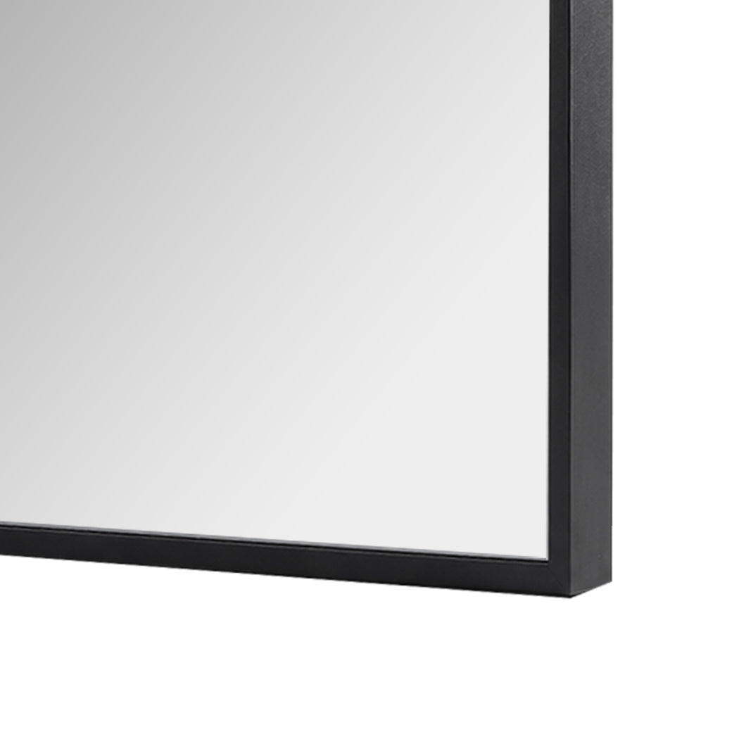 Wall Mirror Aluminium Frame Tempered Glass | Simpledeals