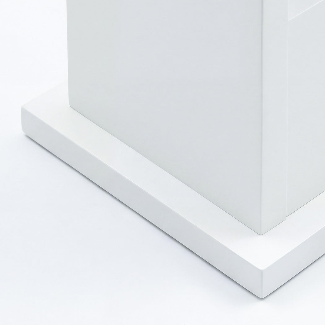 Narrow Side Table Magazine Rack Slim 18cm | Simpledeals