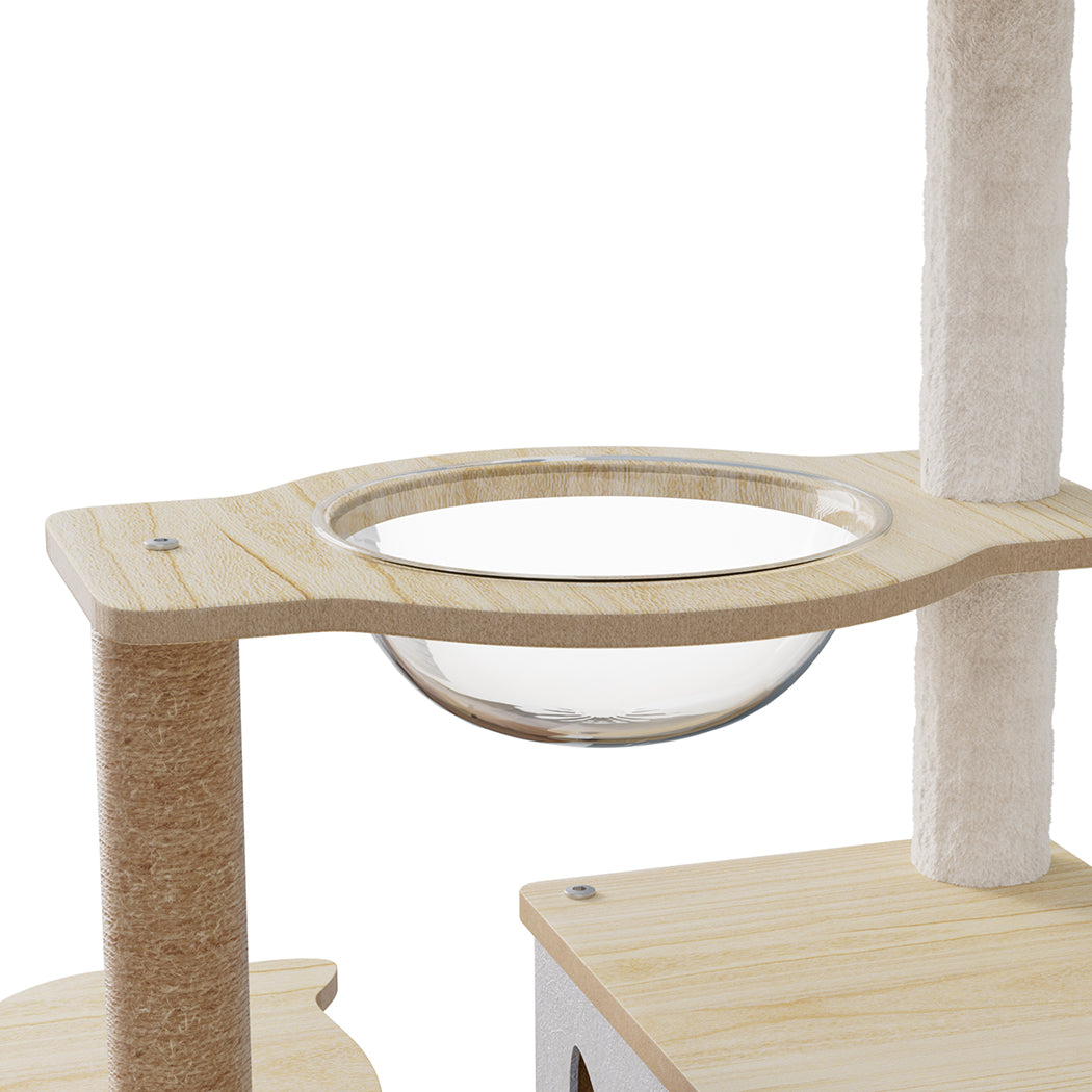 Cat Tree Tower Large Scratcher 50x40x160cm
