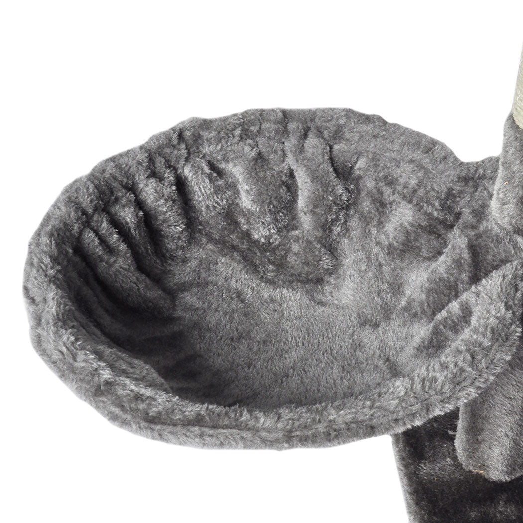 Fabric Cat Tree - Grey 48x40x130cm