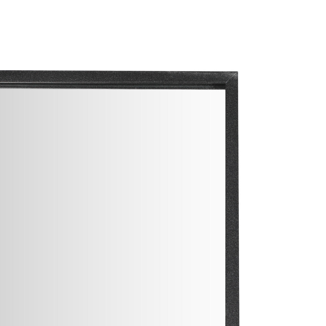 Full Length Mirror 165x60cm Black Floor Wall | Simpledeals