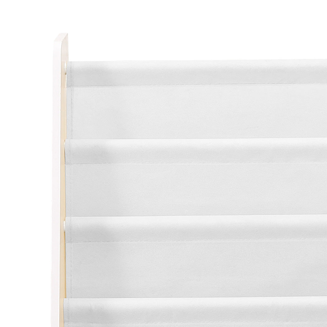 Kids Bookshelf Bookcase Magazine Rack Wooden Organiser Shelf Rack Children
