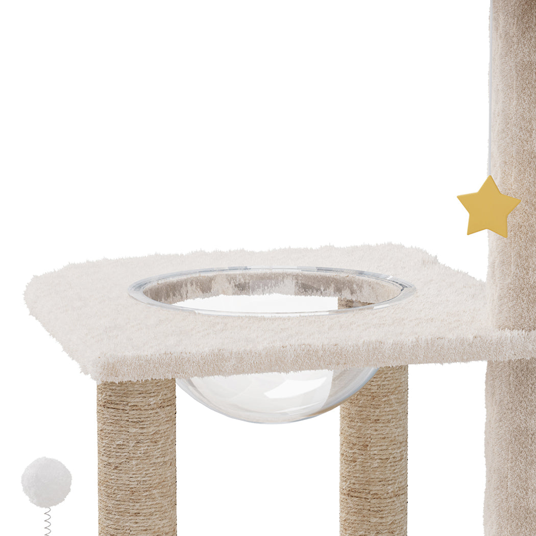 Cat Tree Tower Large Scratcher 133x49x172cm