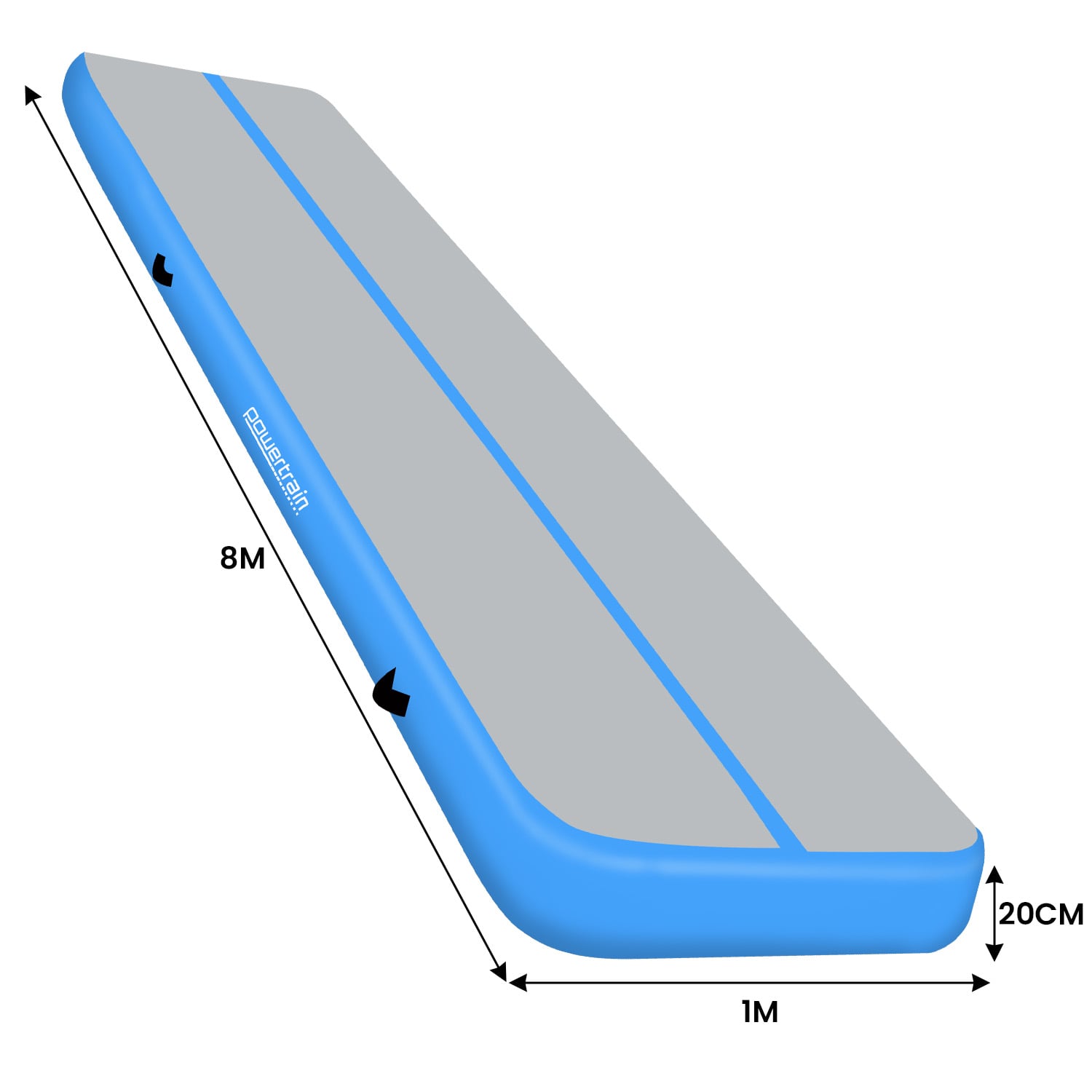 Inflatable Gym Mat 20cm Thick double