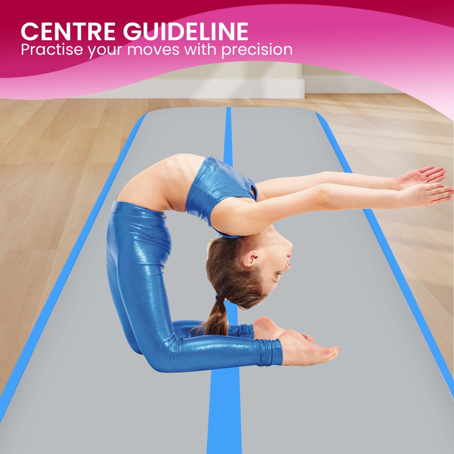 Inflatable Gym Mat 20cm Thick double