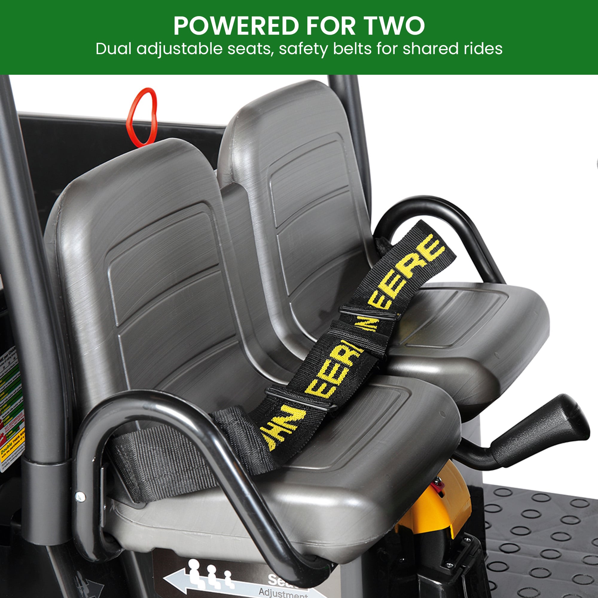 Kids Ride On Car Dual Seat 135x85.75x106cm