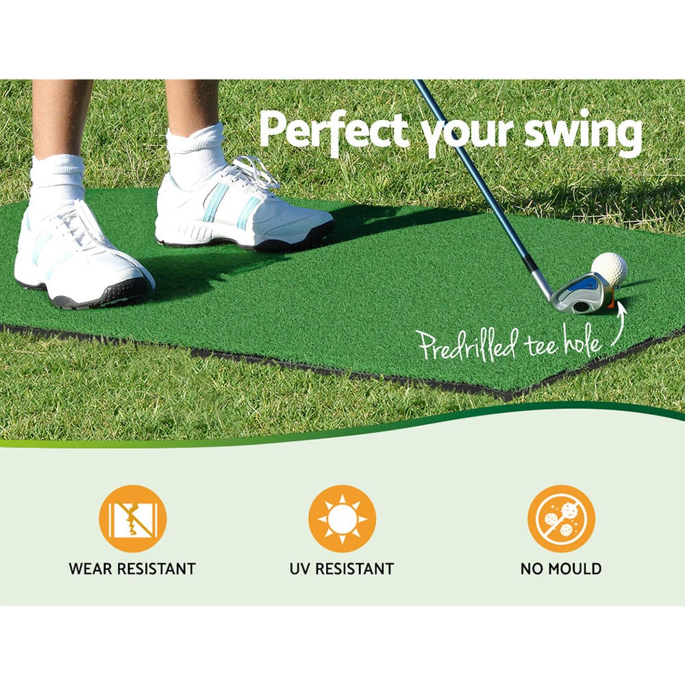 3M Golf Practice Net And Training Mat Set Driving Target Black with Black colour - photo 18