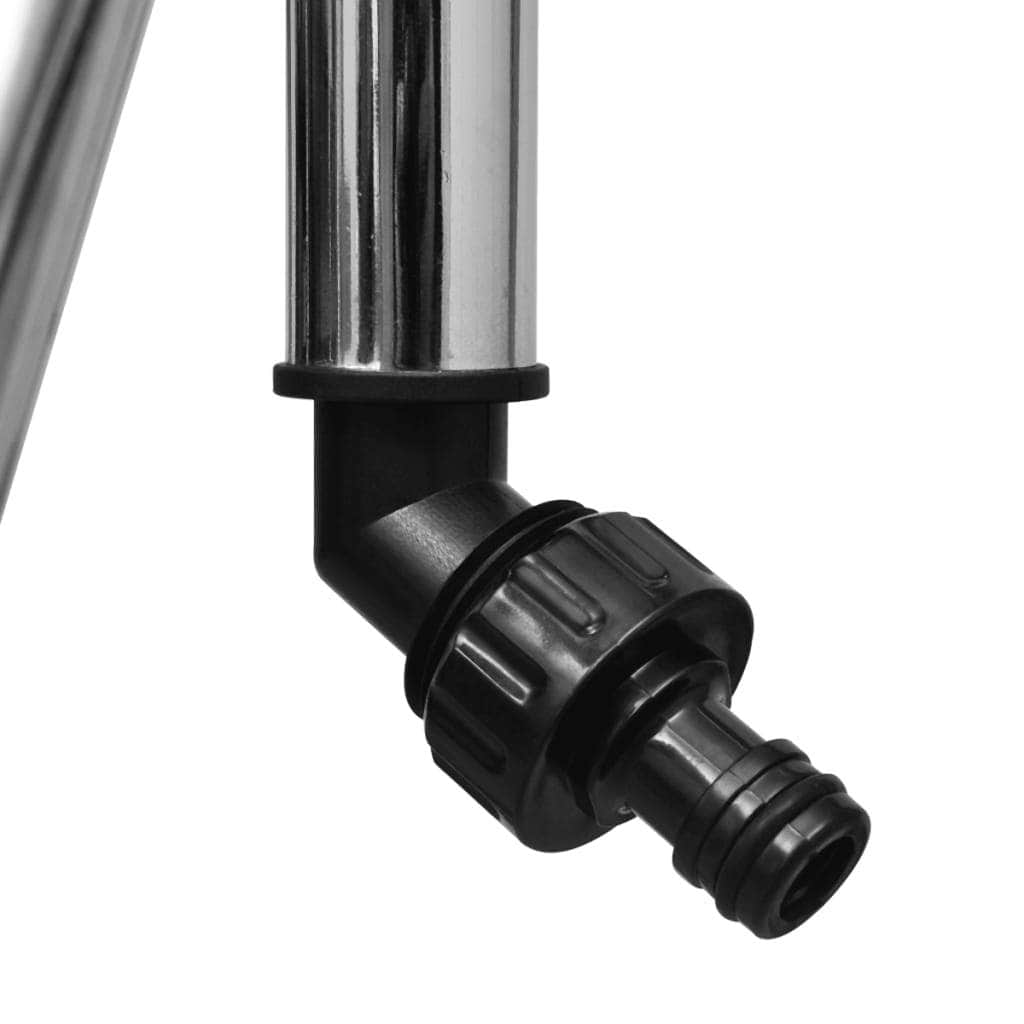Impulse Sprinkler Garden Watering Zinc on Tripod Base - Simple deals