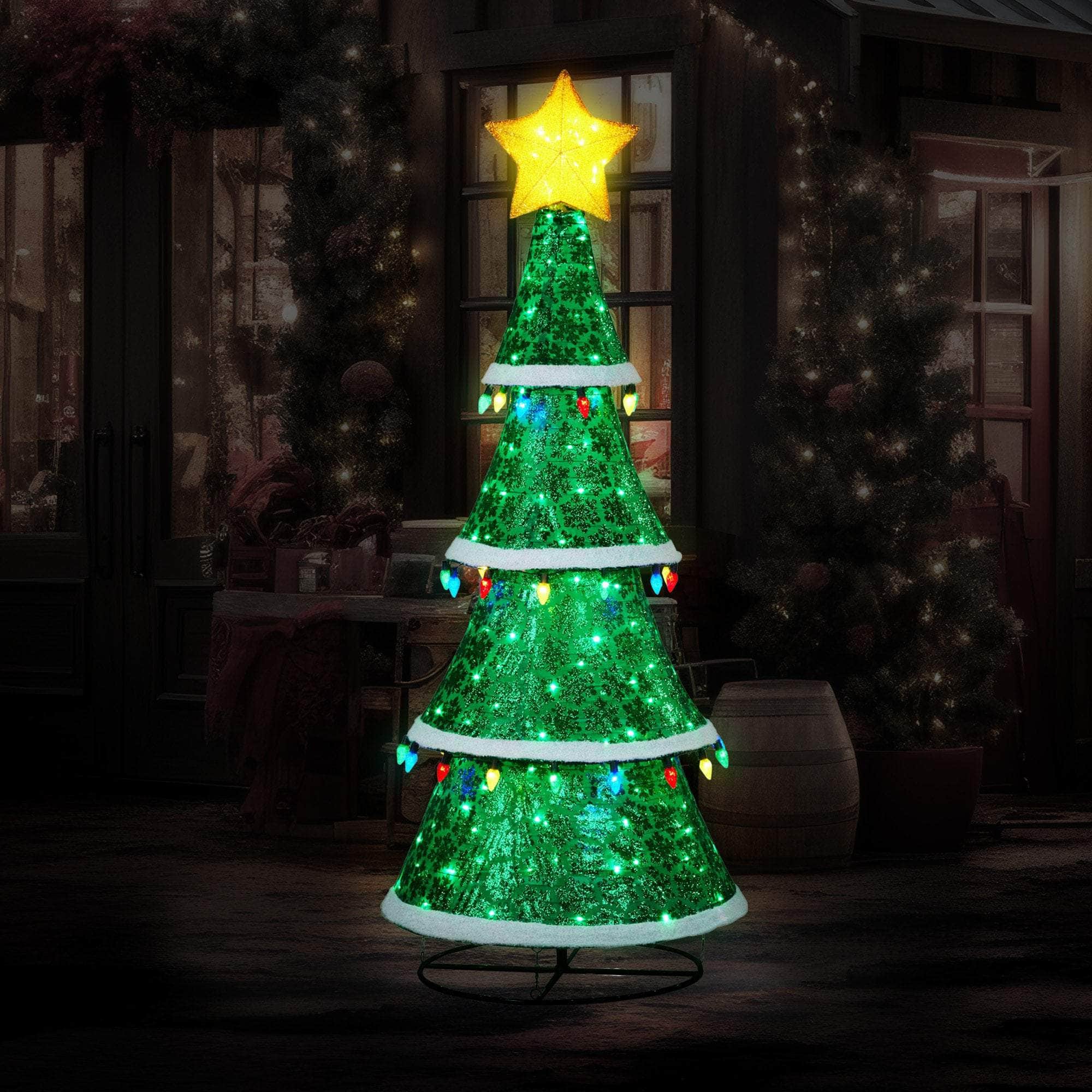 Indoor/Outdoor Tiered Christmas