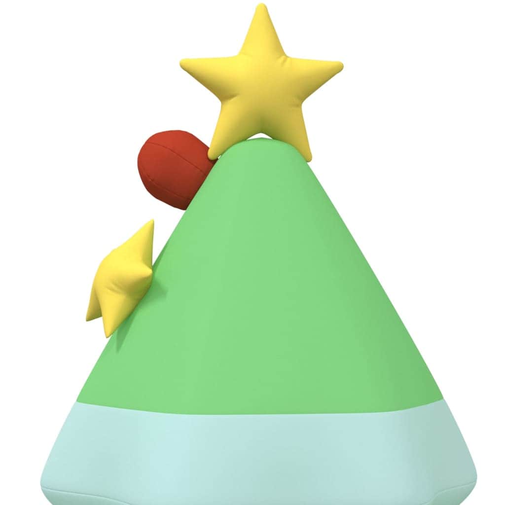 Inflatable Christmas Tree with LEDs with Christmas Lighting