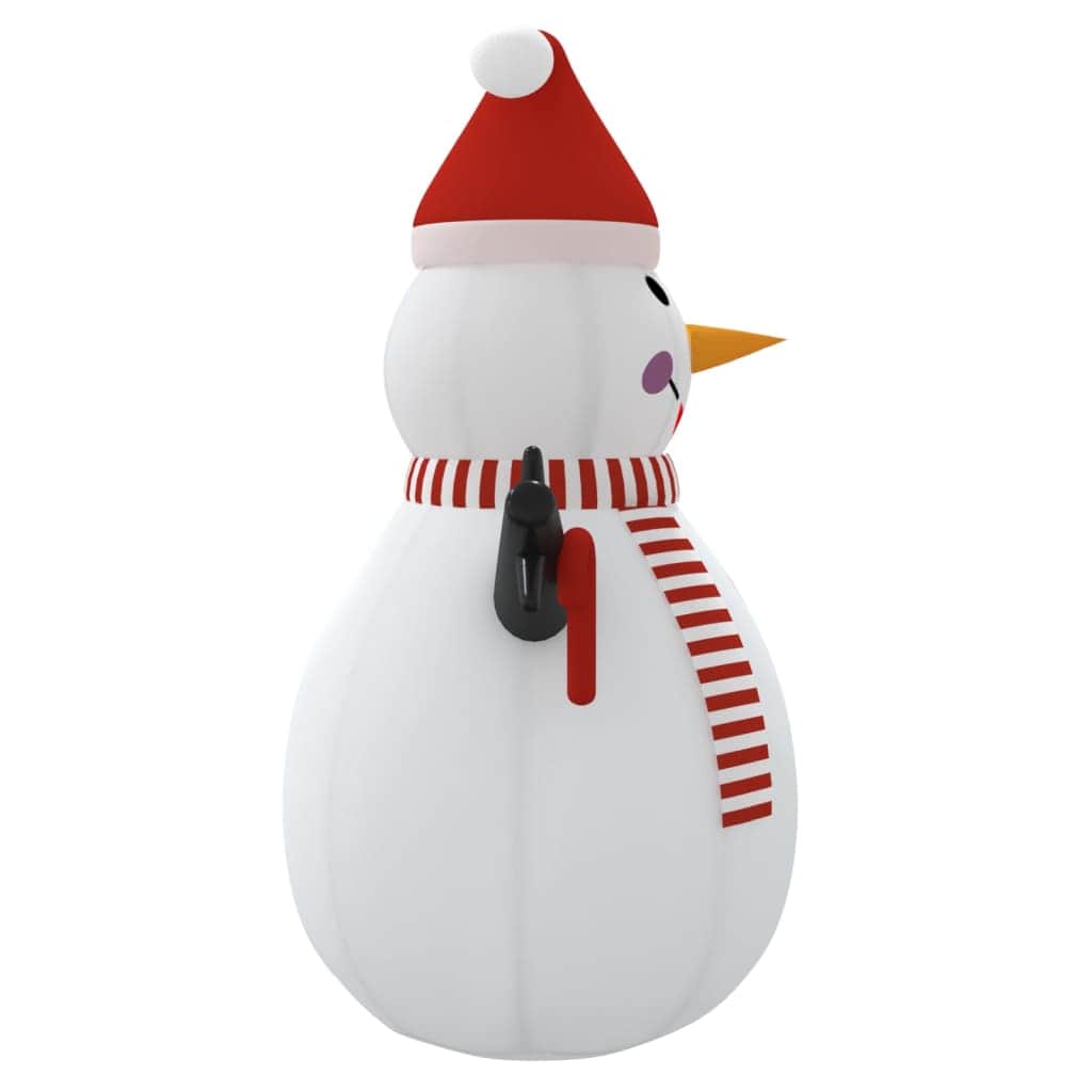 Inflatable Snowman with LEDs with Christmas Lighting