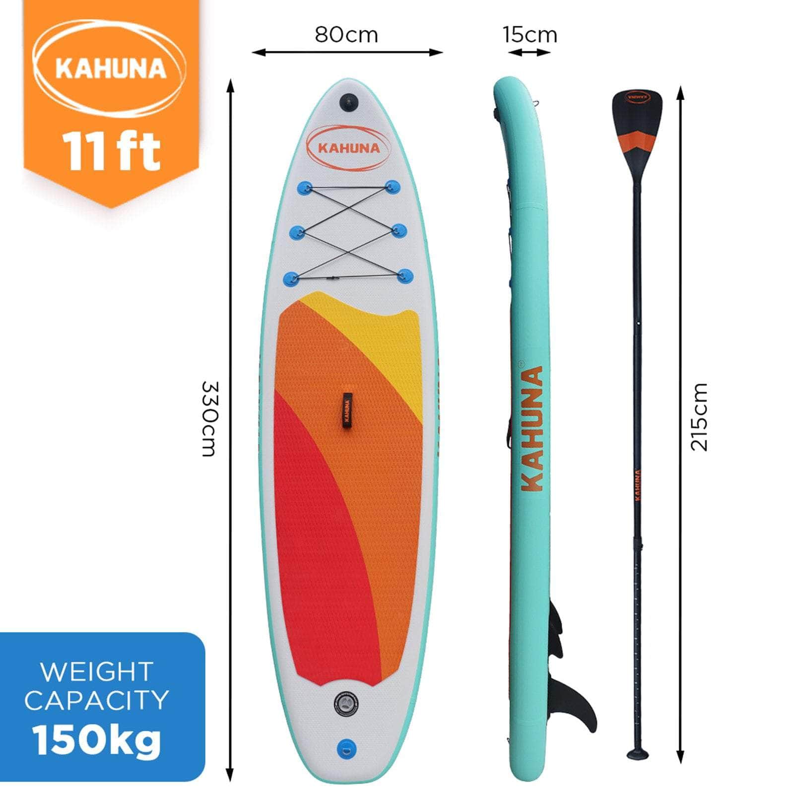 Inflatable Stand Up Paddle Board 11FT SUP Paddleboard