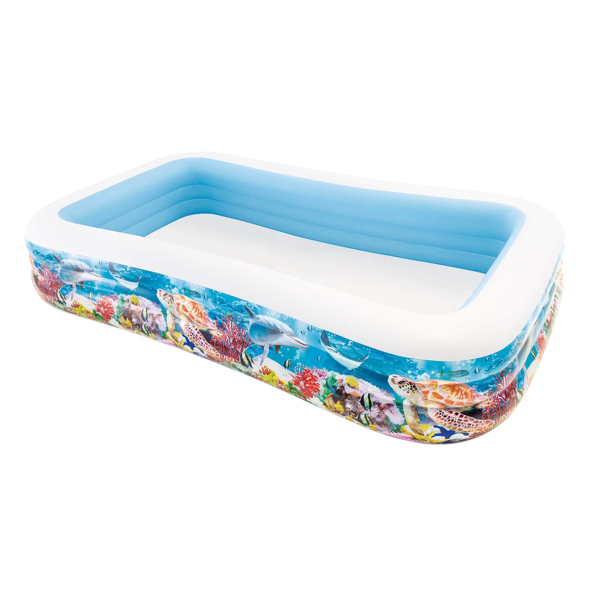 Inflatable Swim Center Sealife Pool Kids Family Water Play